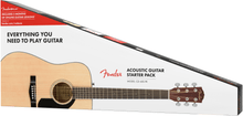 Load image into Gallery viewer, Fender CD-60S Solid Top Dreadnought Pack V2, Natural