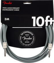 Load image into Gallery viewer, Fender 10' Anniversary Cable Grey