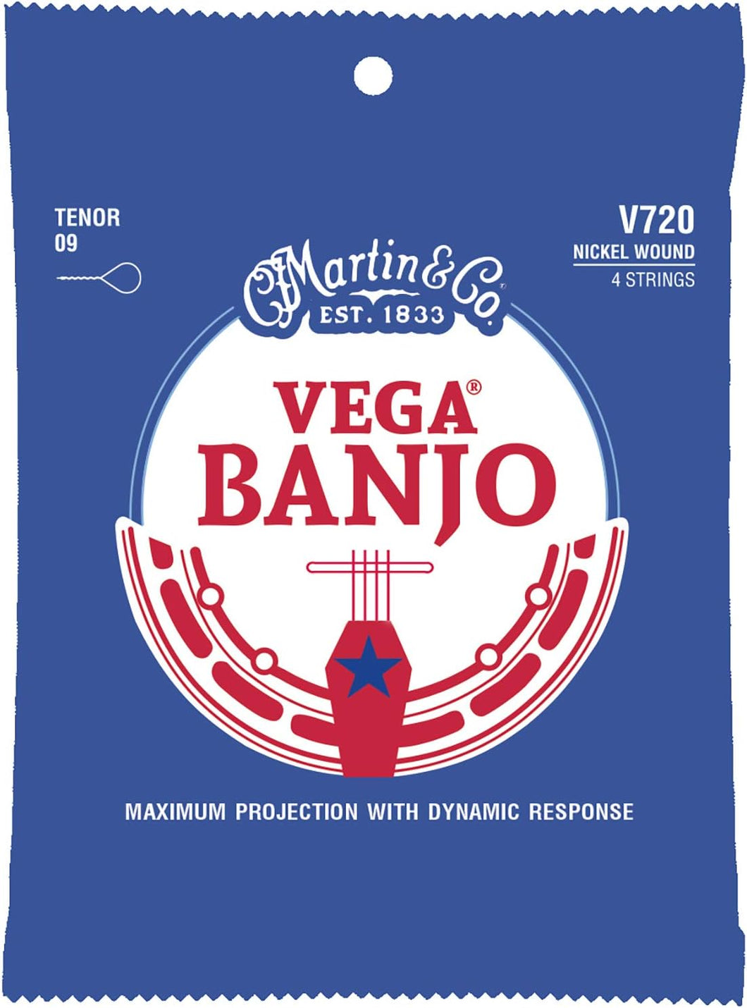 Martin Vega V720 Tenor Banjo Strings