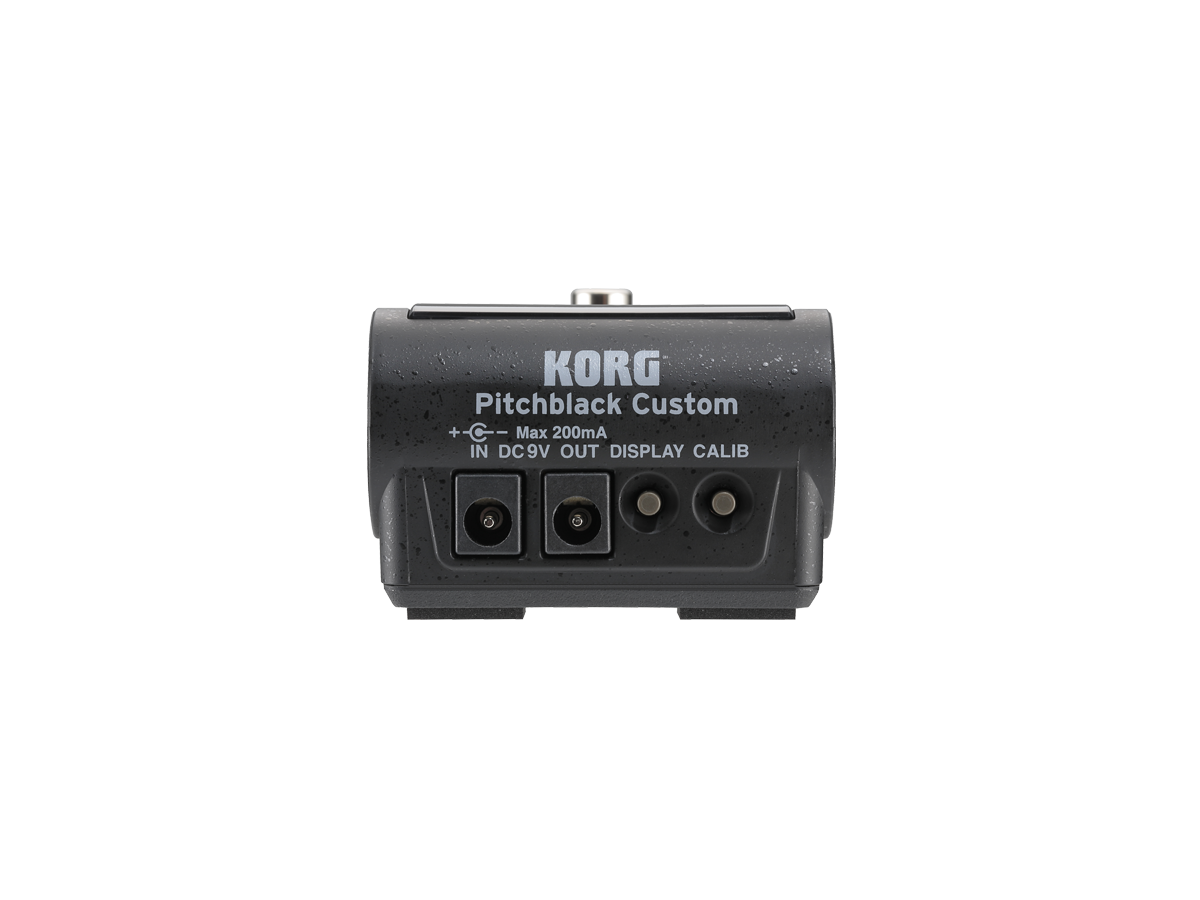 KORG PBCSBL PITCHBLACK CUSTOM TUNER PEDAL