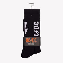 Load image into Gallery viewer, Perris AC/DC Socks BLK Lightning - LRG