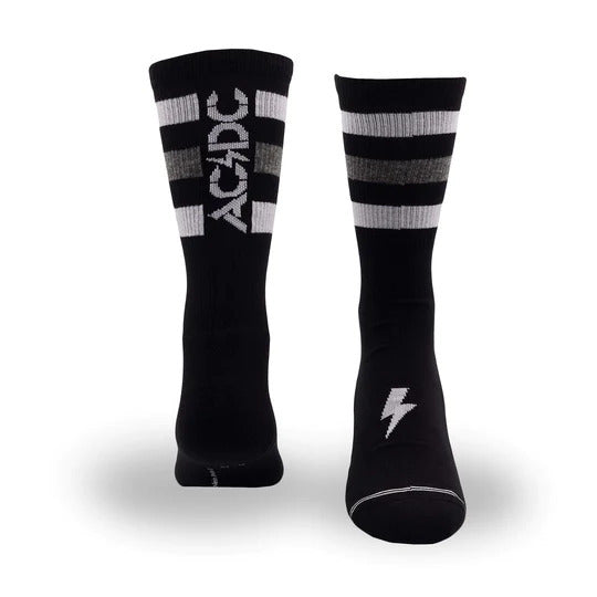 Perris AC/DC Socks BLK High Voltage - LRG