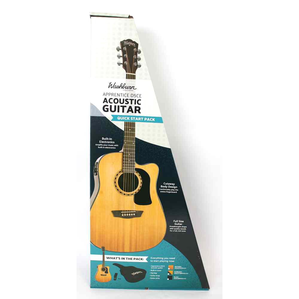 Washburn AD5 E/A Pack Natural