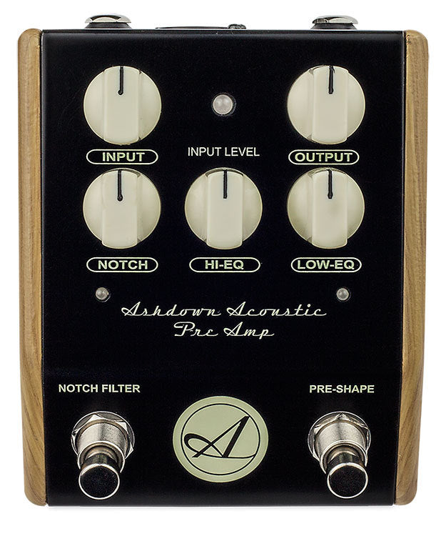 Ashdown Woodsman Preamp Pedal Bal.DI Out Notch Filter