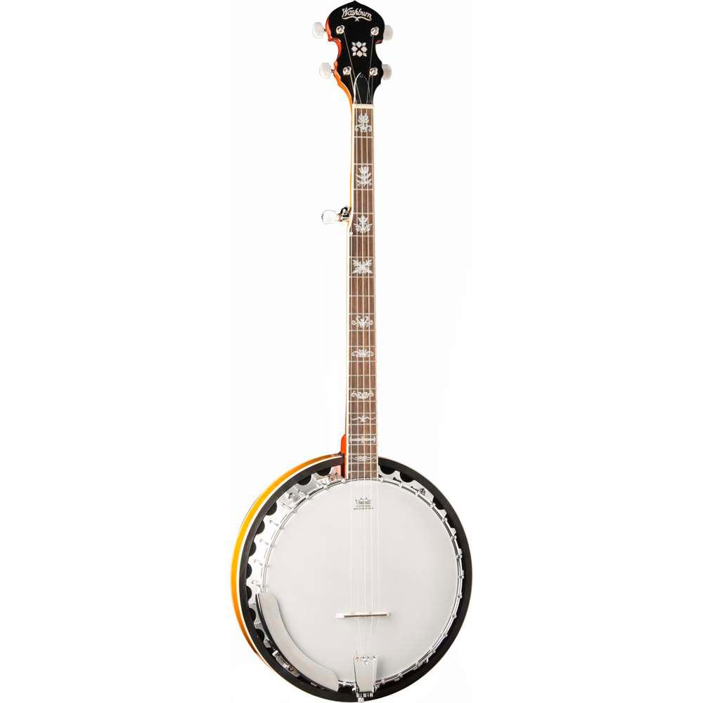 Washburn Banjo 5 String Gloss Sunburst
