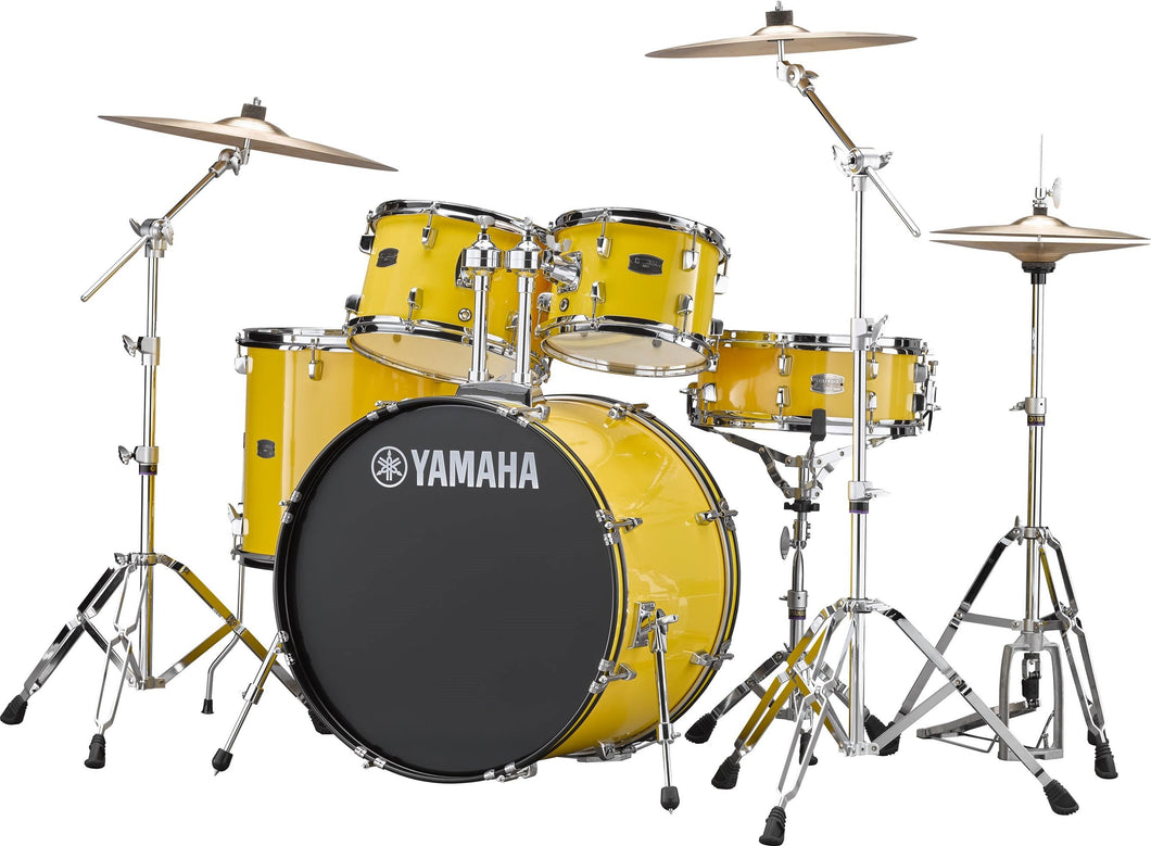 Yamaha Rydeen 5pc Euro Drum Kit - Mellow Yellow