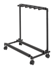 Load image into Gallery viewer, Xtreme Pro GS805W 5 guitar stand with wheels
