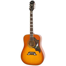 Load image into Gallery viewer, Epiphone Dove Pro Acoustic Guitar w/ Solid Top & Pickup (Violin Burst)