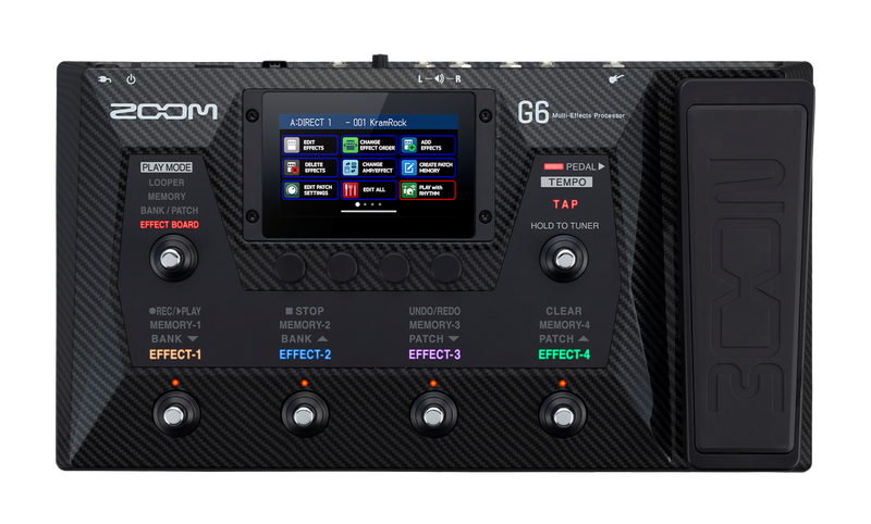 Zoom G6 Guitar Multi-Effects Processor