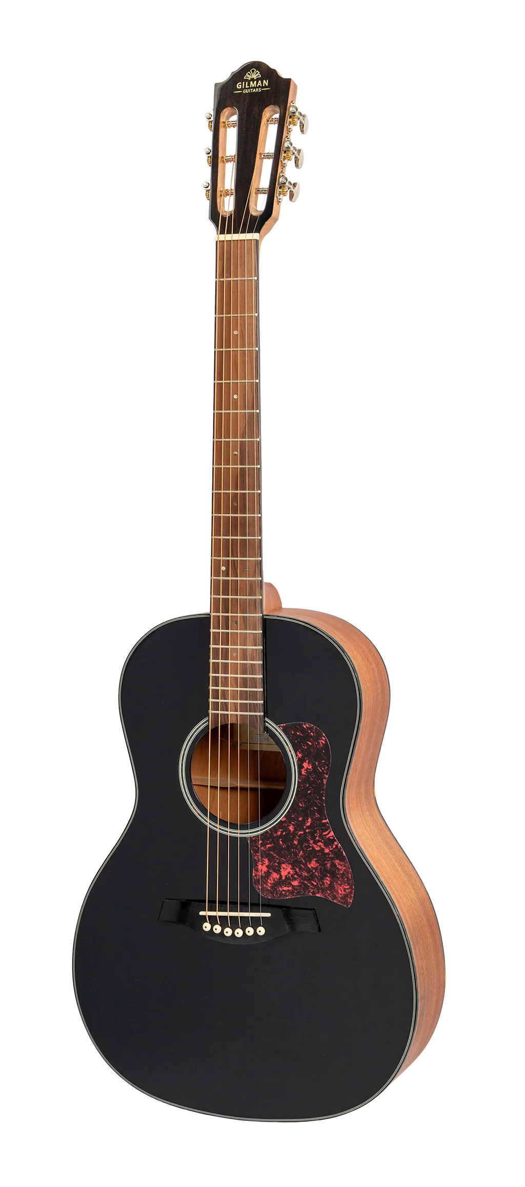 Gilman GPA10BK Parlour Guitar