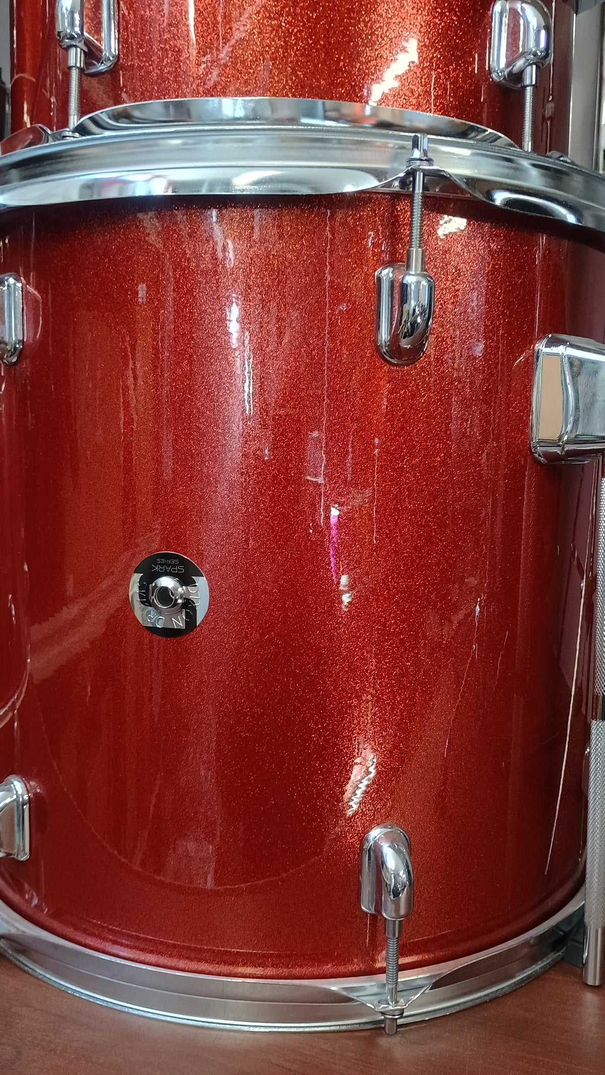 Dixon 5PC kit Champagne Sparkle 14/16/18 CYMS INC