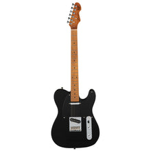 Load image into Gallery viewer, Levinson Sceptre Arlington Std Black Single Cutaway 2SC w Maple Board