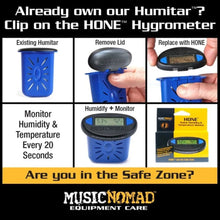 Load image into Gallery viewer, Music Nomad Guitar Hygrometer