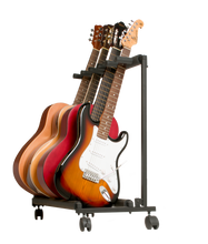 Load image into Gallery viewer, Xtreme Pro GS805W 5 guitar stand with wheels

