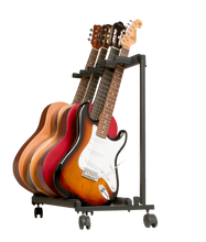 Load image into Gallery viewer, Xtreme Pro GS805W 5 guitar stand with wheels