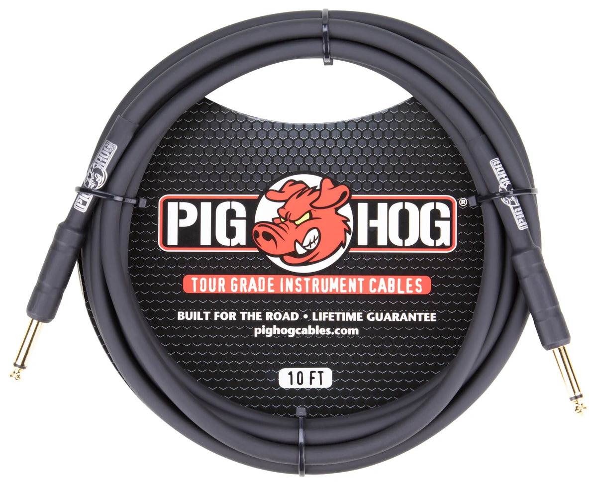Pig Hog 10' Instrument cable
