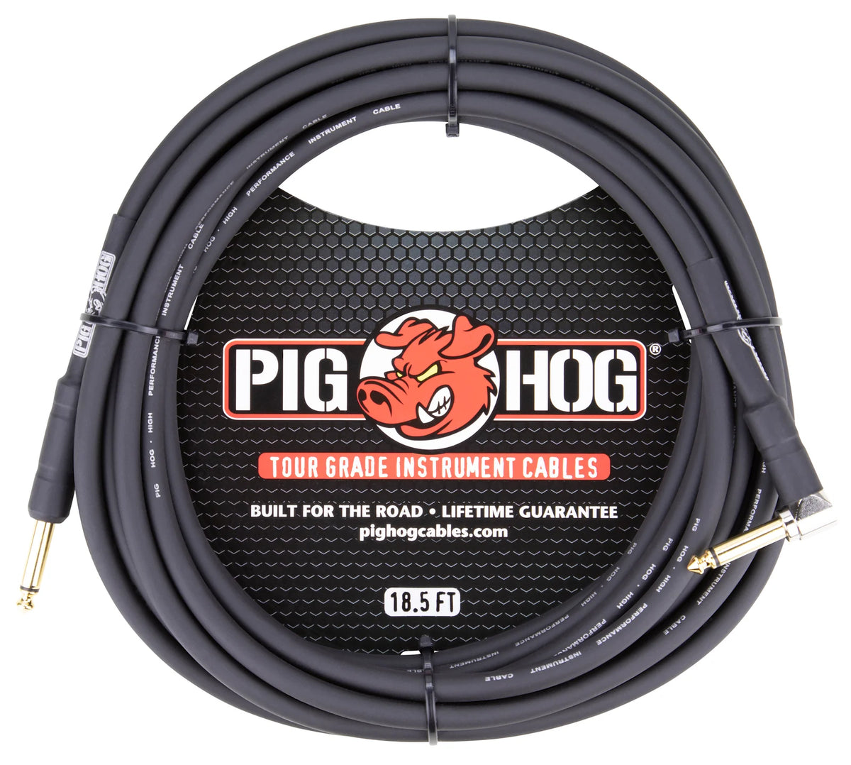 Pig Hog 18.5ft right angle Cable