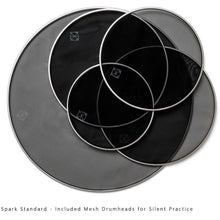 Load image into Gallery viewer, Dixon Spark Standart kit with Cymbals in Ocean Blue Sparkle