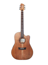 Load image into Gallery viewer, Pratley D-SCE-BW/BW Solid Cutaway