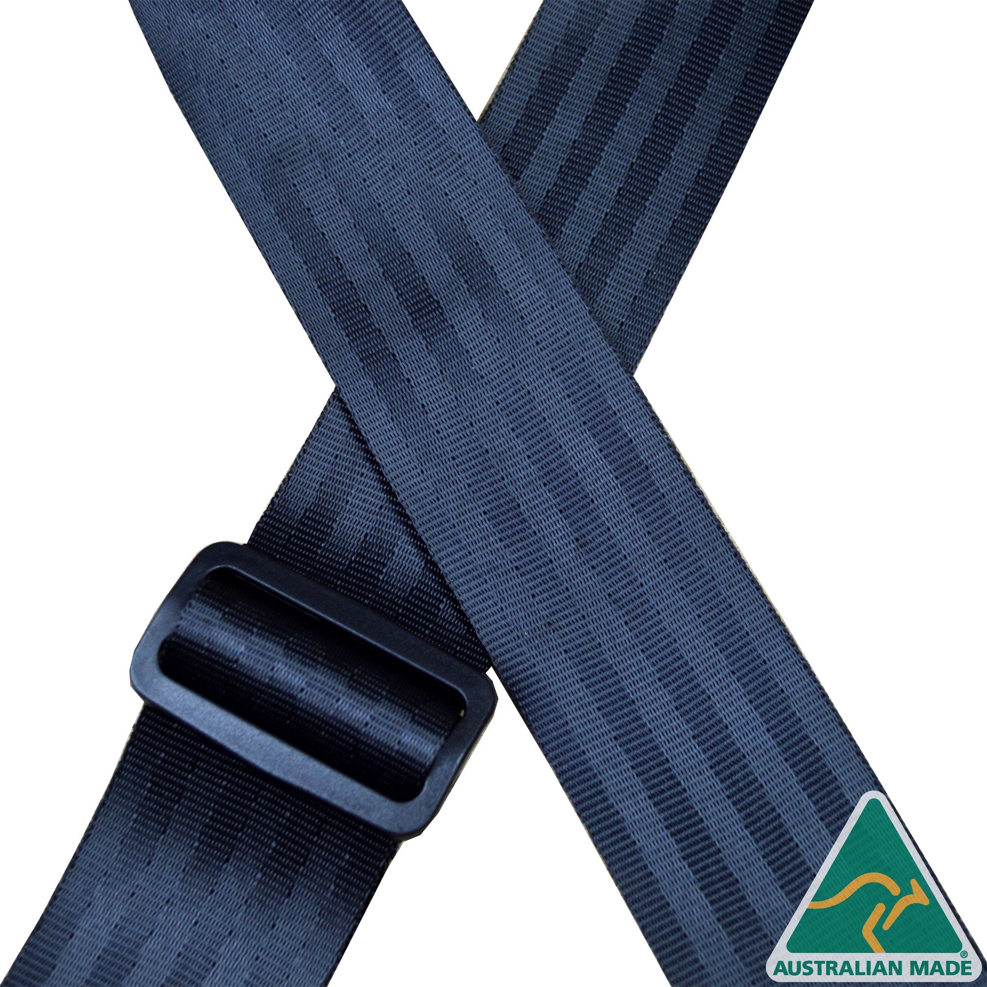 Colonial Leather SAHBK Seat Belt/Herringbone bing Strap Black