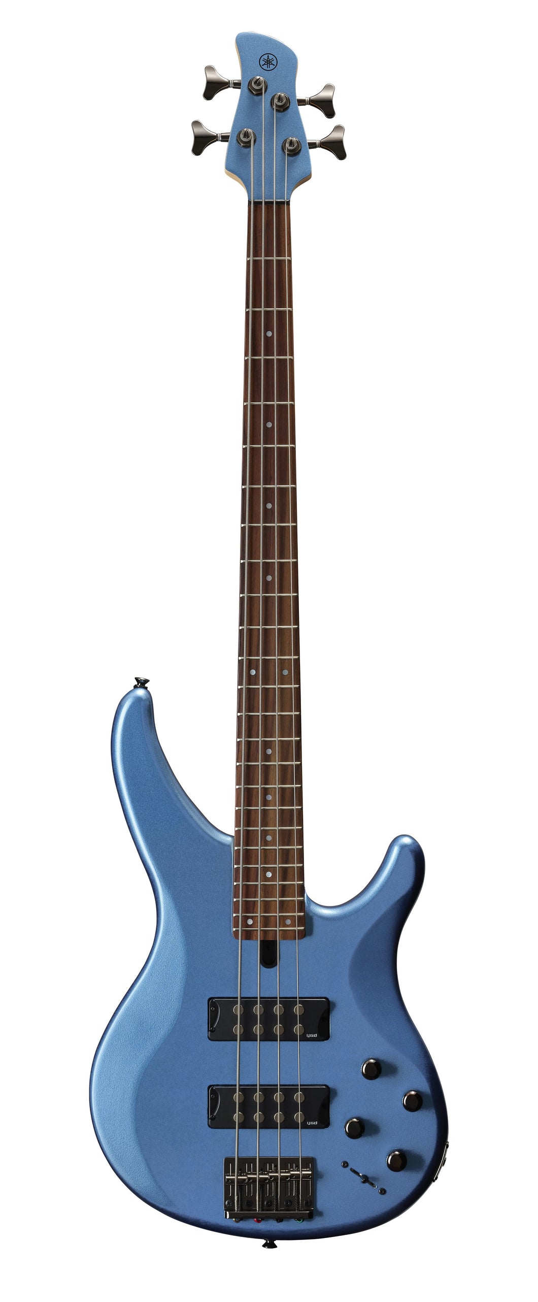 Yamaha TRBX304 Active Bass Guitar Factory Blue finish.