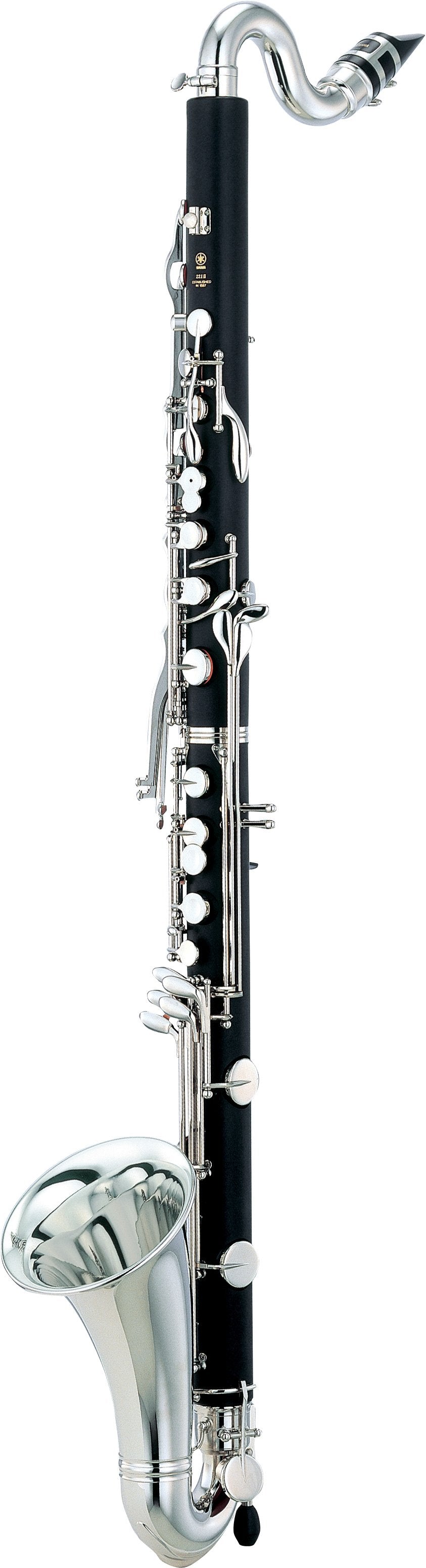 Student deals bass clarinet