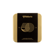 Load image into Gallery viewer, D'Addario 50th anniversary tin sets