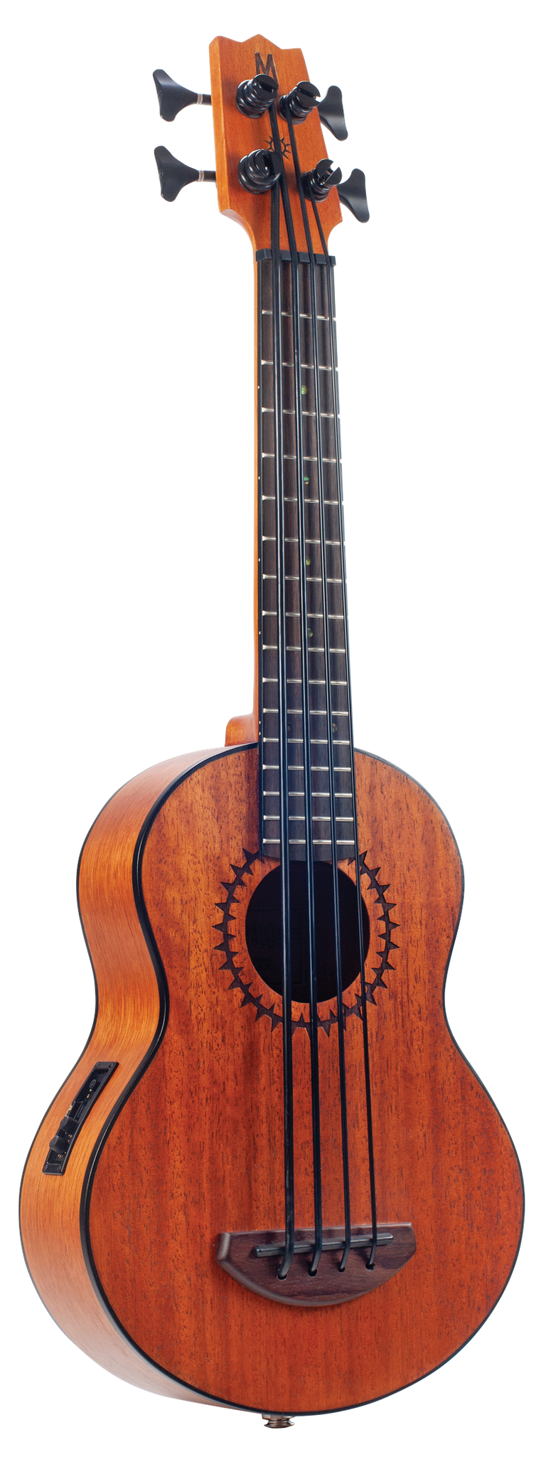 Mahalo MB1 Acoustic Electric Bass Ululele with Bag