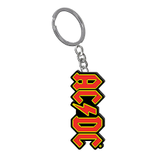 Ac/Dc Logo Pvc Keyring