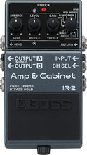 Load image into Gallery viewer, Boss IR-2 Amp &amp; Cabinet Sim
