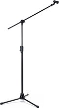 Load image into Gallery viewer, Hercules MS533B: EZ Clutch Mic Std w/ Hideaway Boom