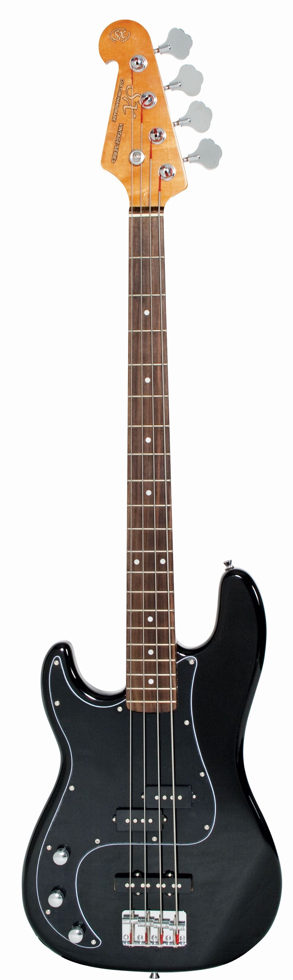 SX 4/4 Left Hand Bass 60's Style - Black