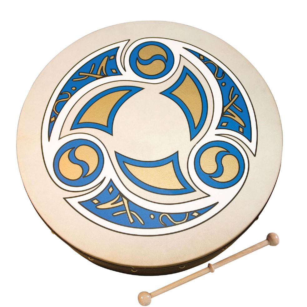 Waltons 18" Trinity print Bodhran