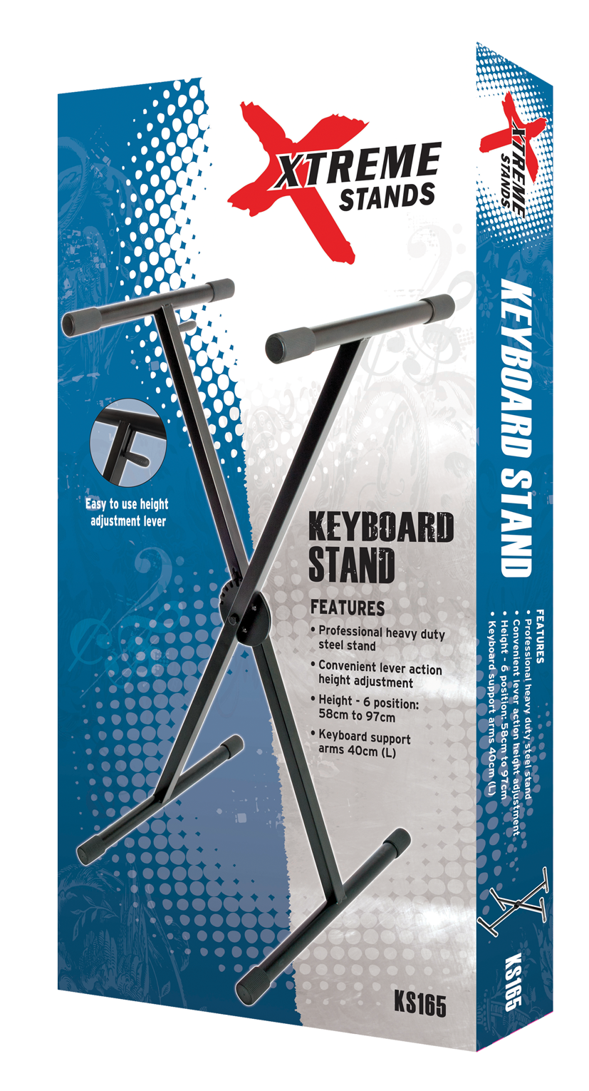 Xtreme KS165 Single Braced Keyboard Stand