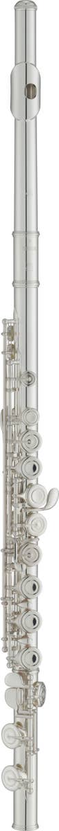 Yamaha YFL472ID intermediate Solid Silver head and body, ring keys, offset G,split E mech