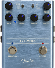 Load image into Gallery viewer, Fender Treverb Tremolo/Reverb Pedal