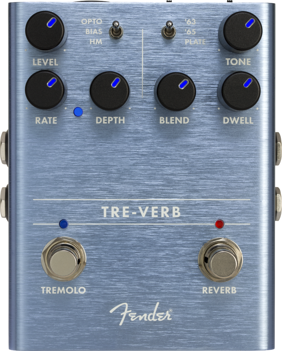 Fender Treverb Tremolo/Reverb Pedal