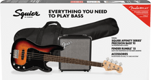 Load image into Gallery viewer, Squier PJ Bass Pack 3TS