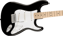Load image into Gallery viewer, Squier Affinity Series Stratocaster, Maple Fingerboard, White Pickguard - Black