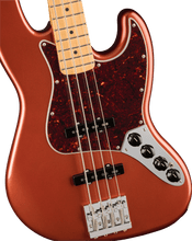Load image into Gallery viewer, Fender 0147372370 Player Plus Jazz Bass, Maple Fingerboard, Aged Candy Apple Red