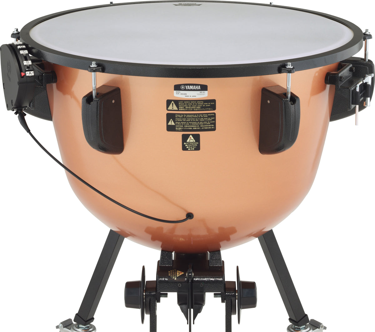 Yamaha TP3332 32 inch Pedal Timpani. Aluminium