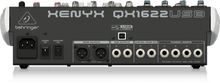 Load image into Gallery viewer, Behringer Xenyx QX1622USB Premium 16-Input, 2/2-Bus Mixer with KLARK TEKNIK Multi-FX Processor & USB/Audio Interface