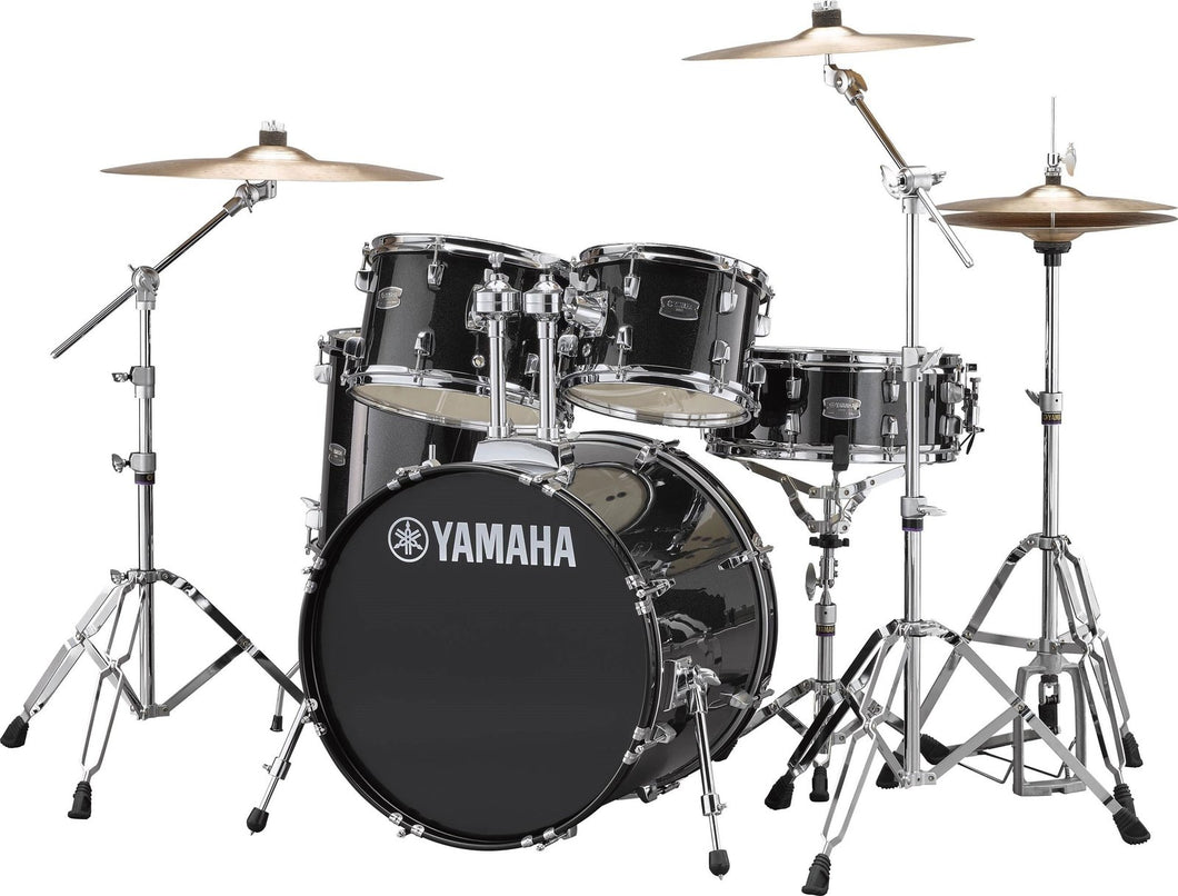 Yamaha RYD20 Rydeen Fusion Acoustic Drum Kit - Black Glitter