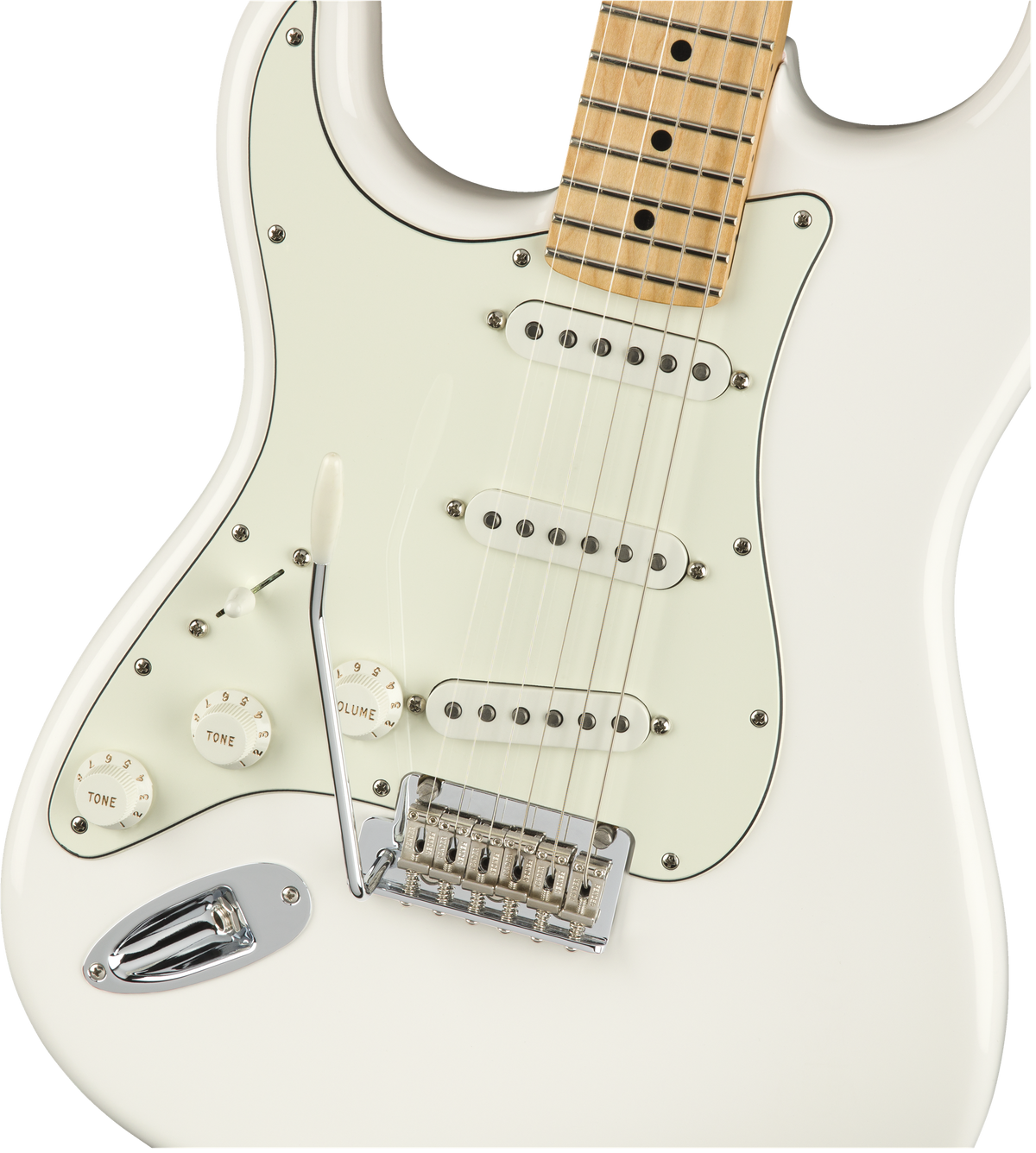 PLAYER STRAT LH MN POLAR WHITE
