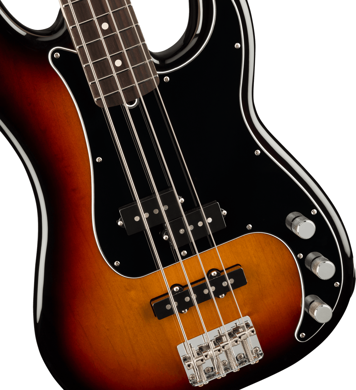 Fender American Performer Precision Bass, Rosewood Fingerboard, 3-Color Sunburst