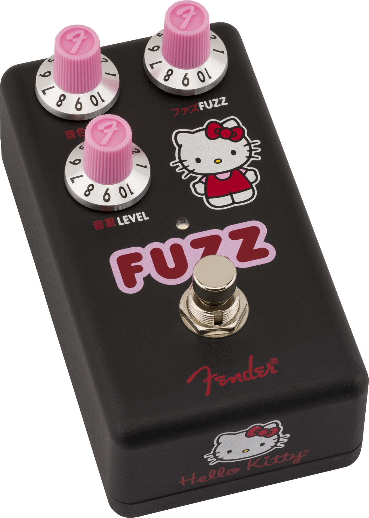 FENDER® X HELLO KITTY® FUZZ PEDAL BLACK