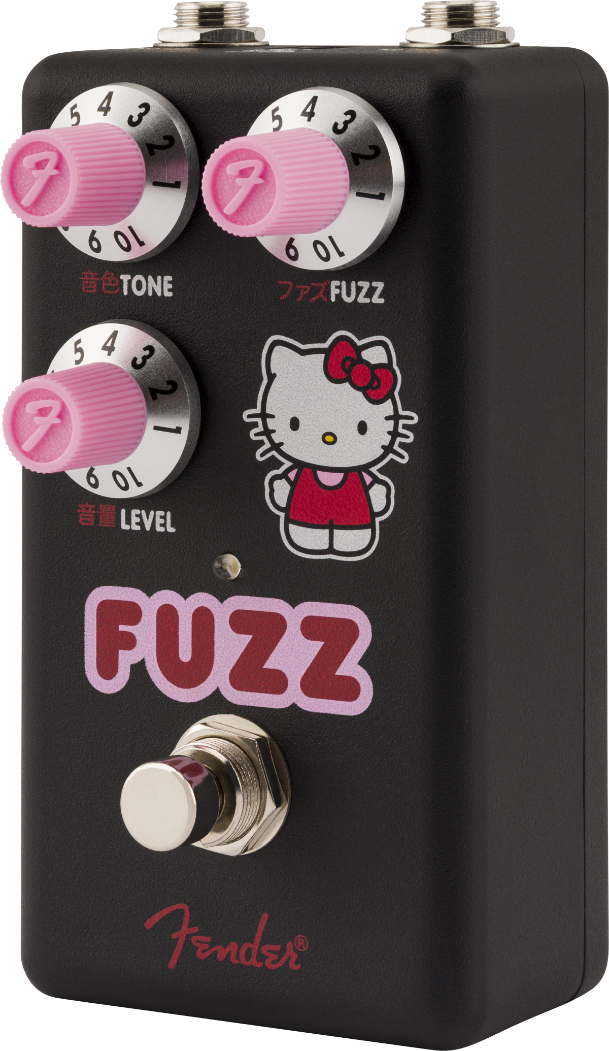 FENDER® X HELLO KITTY® FUZZ PEDAL BLACK