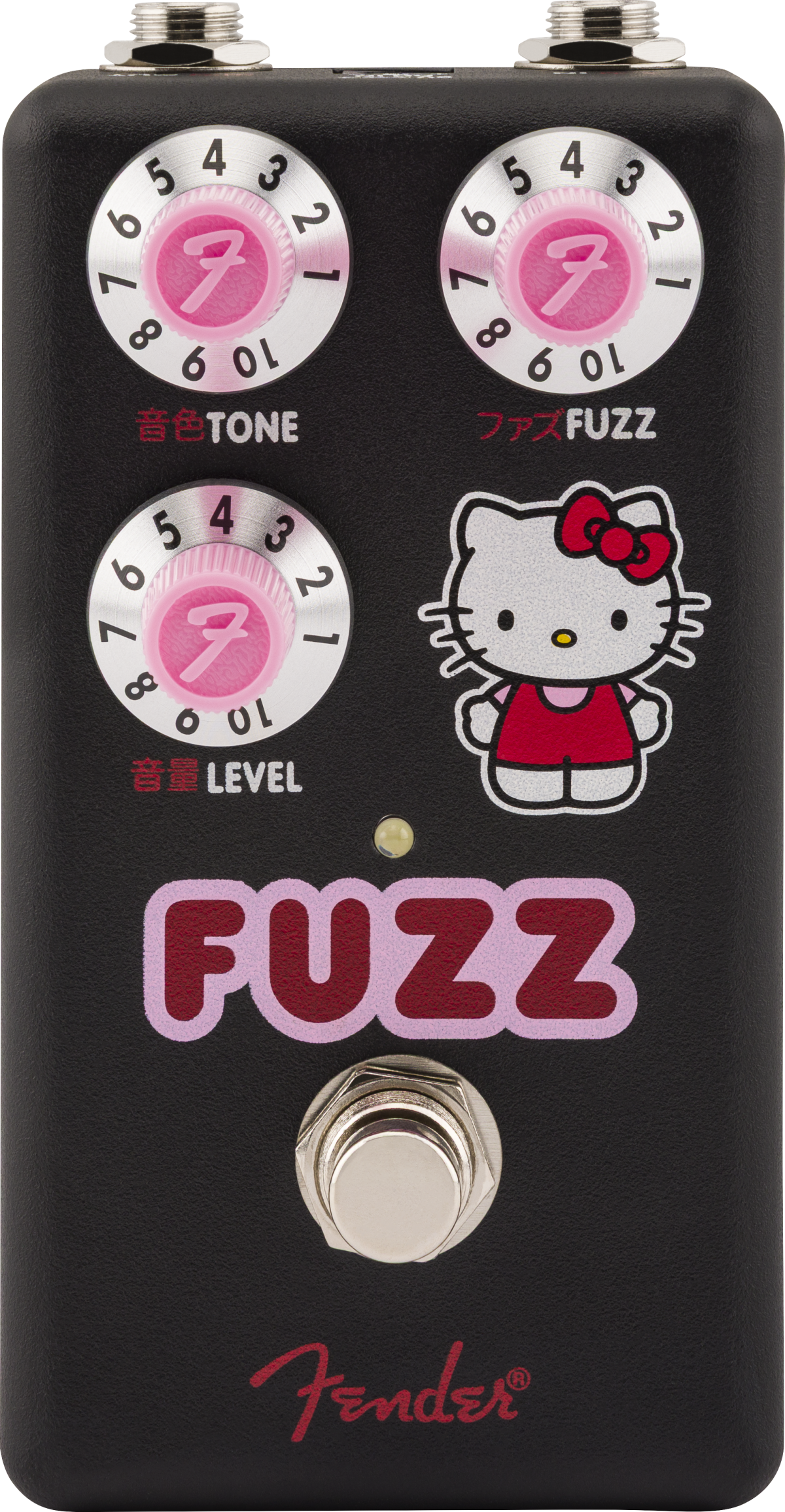 FENDER® X HELLO KITTY® FUZZ PEDAL BLACK