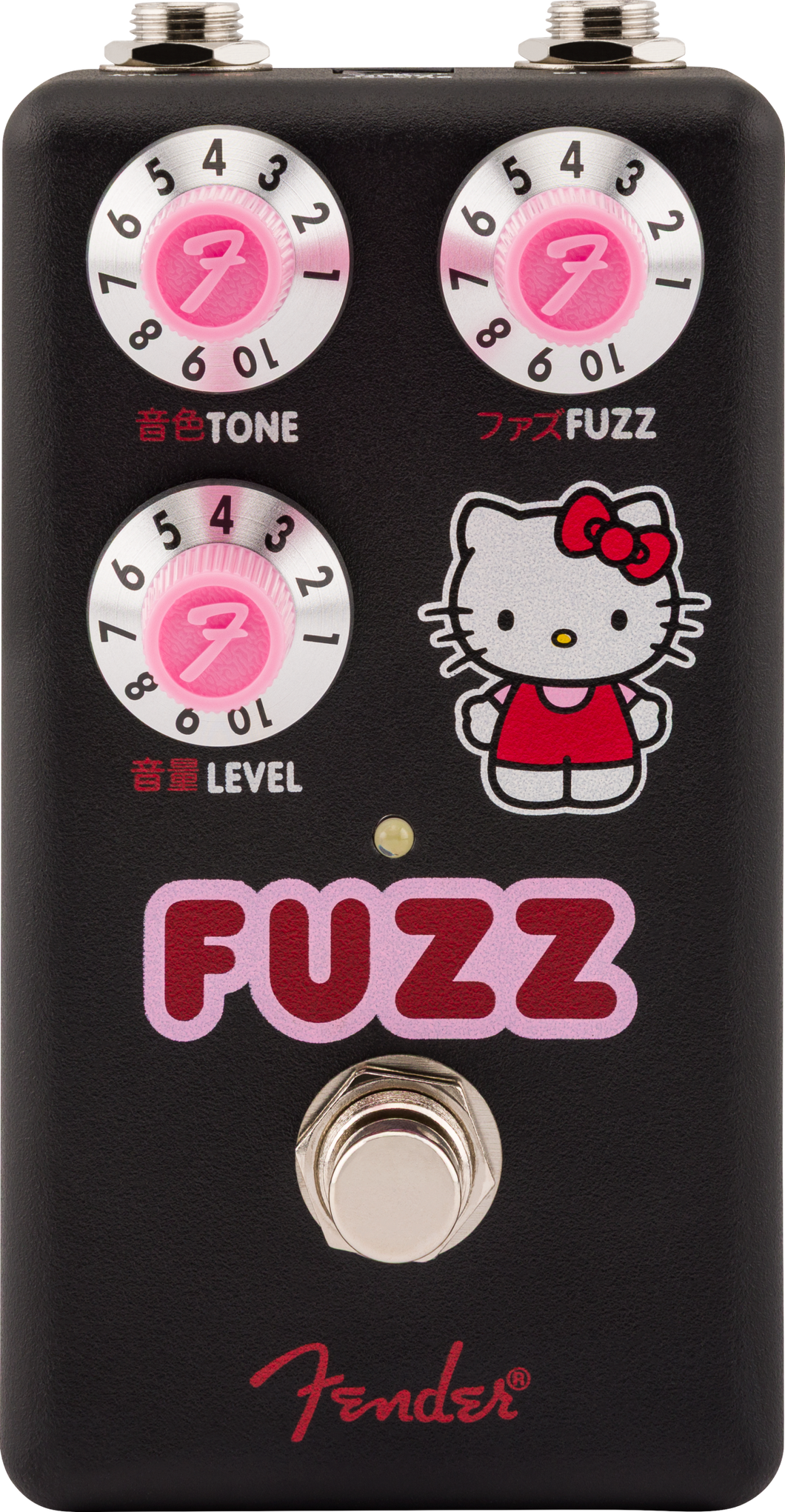 FENDER® X HELLO KITTY® FUZZ PEDAL BLACK