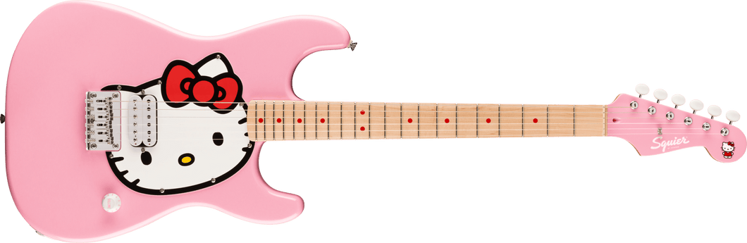 Squier Hello Kitty Strat MN WB PNK